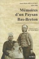 Mémoires D'un Paysan Bas-breton (1999) De Jean-Marie Deguignet - Other & Unclassified