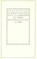 Le Songe D'une Nuit D'été / Le Marchand De Venise (1938) De William Shakespeare - Other & Unclassified