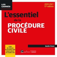 L'essentiel De La Procédure Civile : À Jour Des Réformes De Procédure Civile Jusqu'au Décret Du 30 Juillet  - Droit