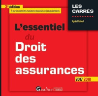 L'essentiel Du Droit Des Assurances (2017) De Agnès Pimbert - Droit