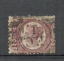 ENGLAND Great Britain 1870 Michel 36 Queen Victoria O - Gebruikt