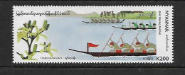 MYANMAR 2019 BATEAUX YVERT N°394 NEUF MNH** - Myanmar (Burma 1948-...)