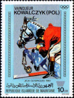 Mauritanie (Rep) Poste N** Yv:462/465 Jeux Olympiques D'été Moscou Vainqueurs (Thème) - Estate 1980: Mosca