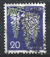 Japan, 1966/69 - 20y Wisteria - Nr.881A Usato° - Used Stamps