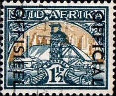 Afrique Du Sud Service Obl Yv: 57 Mi:71 Mine D'or (Obl.mécanique) - Oficiales