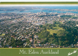 Nouvelle Zélande - New Zealand - Auckland - The Volcanic Cone Of Mt Eden Dominates Auckland City And The Waitemata Harbo - Nuova Zelanda