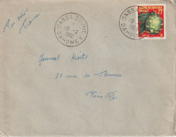 A.O.F - LETTRE  De Dassa Zoume (Dahomey) Le 19/02/1960 Pour Paris - Brieven En Documenten