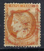 FRANCE Ca.1870: Le Y&T 38 Avec Obl. CAD Rouge Des Imprimés - 1870 Asedio De Paris