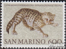 San Marino 1331 (kompl.Ausg.) Postfrisch 1985 Katzen - Unused Stamps