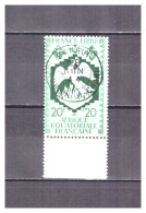 A. E. F     N°   154 .  20 F   VERT  OBLITERE  BANGUI       .  SUPERBE . - Used Stamps