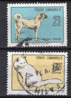 T4587 - TURQUIE TURKEY Yv N°2067/68 - Used Stamps