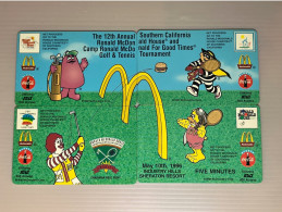 USA UNITED STATES America Prepaid Telecard Phonecard, Camp Ronald McDonald For Good Time Coca Cola, Set Of 4 Mint Cards - Sonstige & Ohne Zuordnung