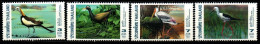 Thailand 1997 - Mi.Nr. 1770 - 1773 - Postfrisch MNH - Vögel Birds - Ooievaars