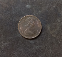 1 Penny 1974 Grande Bretagne British - 1 Penny & 1 New Penny