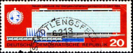 Rda Poste Obl Yv: 875 Mi:1178 Siège De L'OMS Genève (TB Cachet Rond) - OMS