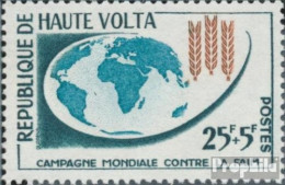 Obervolta 115 (kompl.Ausg.) Postfrisch 1963 Hunger - Opper-Volta (1958-1984)