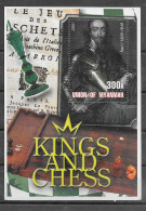 Myanmar 2001.  Kings Of Chess      (**) - Etichette Di Fantasia