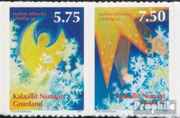 Dänemark - Grönland 500-501 Paar (kompl.Ausg.) Postfrisch 2007 Weihnachten - Unused Stamps