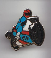 Pin's Moto De Course Elf Réf 5188 - Andere & Zonder Classificatie