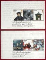 U.K. 500 Years Of Mail 2016: Single Panes Of Prestige-Booklet BELOW FACE VALUE (3x 1st @ £1.35 + 3x £1.52 = Total £8.61) - Markenheftchen