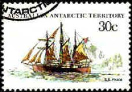 Antarctique Aust Poste Obl Yv: 43 Mi:46 Fram (Beau Cachet Rond) - Usados