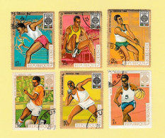 Burundi Lot De 27 Timbres Les Jeux Olympiques De Mexico Et Grenoble1968 Tokyo 1964 Sapporo 1972 (neufs Mais Oblitérés) - Gebraucht