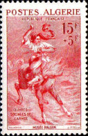 Algérie Poste N** Yv:346 Mi:369 Eugène Delacroix Cavalier - Nuevos