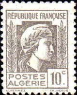 Algérie Poste N** Yv:209 Mi:207 Marianne D’Alger - Neufs