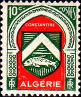 Algérie Poste N* Yv:254 Mi:261 Constantine Armoiries (points De Rouille) - Neufs