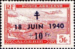 Algérie Avion N** Yv: 8 Mi:279 Rade D'Alger - Airmail