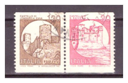 ITALIA - 1980-1992 Castelli D'Italia Lire 120+30 - Da Bobina - 1971-80: Usati