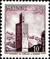 Maroc (Prot.Fr) Poste N** Yv:352 Mi:395 Minaret De Chella Rabat - Unused Stamps