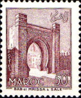 Maroc (Prot.Fr) Poste N** Yv:345 Mi:388 Bab El Mrissa Salé - Unused Stamps