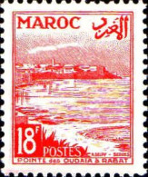 Maroc (Prot.Fr) Poste N** Yv:313 Mi:341 Pointe Des Oudayas Rabat - Unused Stamps