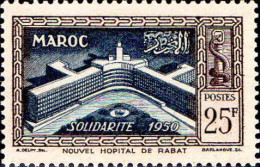 Maroc (Prot.Fr) Poste N** Yv:304 Mi:332 Nouvel Hôpital De Rabat - Unused Stamps