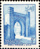 Maroc (Prot.Fr) Poste N* Yv:346 Mi:389 Bab El Mrissa Salé (sans Gomme) - Ungebraucht