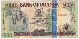 Uganda P-43c 1000 Shillings 2008 UNC - Ouganda