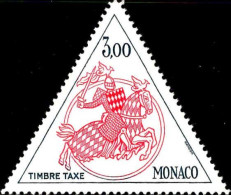 Monaco Taxe N** Yv:73/74 Sceau Du Prince - Strafport