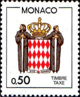 Monaco Taxe N** Yv:83/86 Armoiries De La Principauté - Strafport