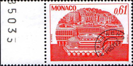 Monaco Préo N** Yv: 54/57 Centre Des Congrès (Bord De Feuille) - Prematasellado