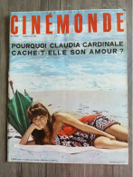 Ciné Monde N° 1656 CLAUDIA CARDINALE  MARINA VLADY JULES DASSIN 17/06/1966 - Autres & Non Classés