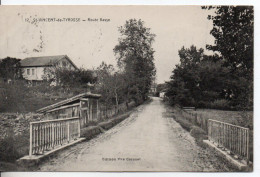 Carte Postale Ancienne Saint Vincent De Tyrosse - Route Basse - Saint Vincent De Tyrosse