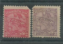 240045954  CUBA  YVERT  Nº167/168  */** MNH/MH  (PICO ROTO) - Unused Stamps