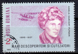 RO+ Rumänien 1985 Mi 4222 Frau Earhart - Gebraucht