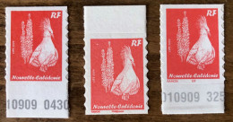 NOUVELLE CALEDONIE (New Caledonia) - Cagous De Carnets Au Type Ramon - 2009 - 2016 - Complet - 3 Types De Timbres - Ongebruikt