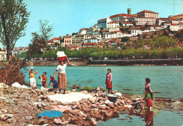 COIMBRA - Lavadeiras No Rio Mondego  (2 Scans) - Coimbra