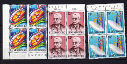 Luxembourg - 1990 - 1190/1192 - Schueberfouer - Batty Weber - U.I.T - Neufs** MNH - Unused Stamps