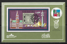 ● UNGHERIA 1973 ️֍ EXPO Francobolli IBRA '73  ● BF N. 103 Nuovo ** ● L Hongrie ● Hungar ● Otto N. 400 ️● - Blokken & Velletjes
