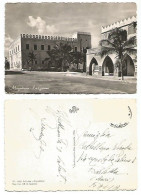 Somalia Mogadiscio Garesa B/w S/less Pcard Used To Italy - Somalia