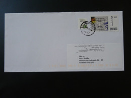 Lettre Cover Timbre Personnalisé Briefmarke Individuell étoile De David Drapeau D'Israel Allemagne Germany 2015 - Judaisme